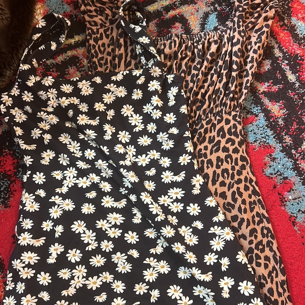 Two for one . I’m selling these two reformation dresses